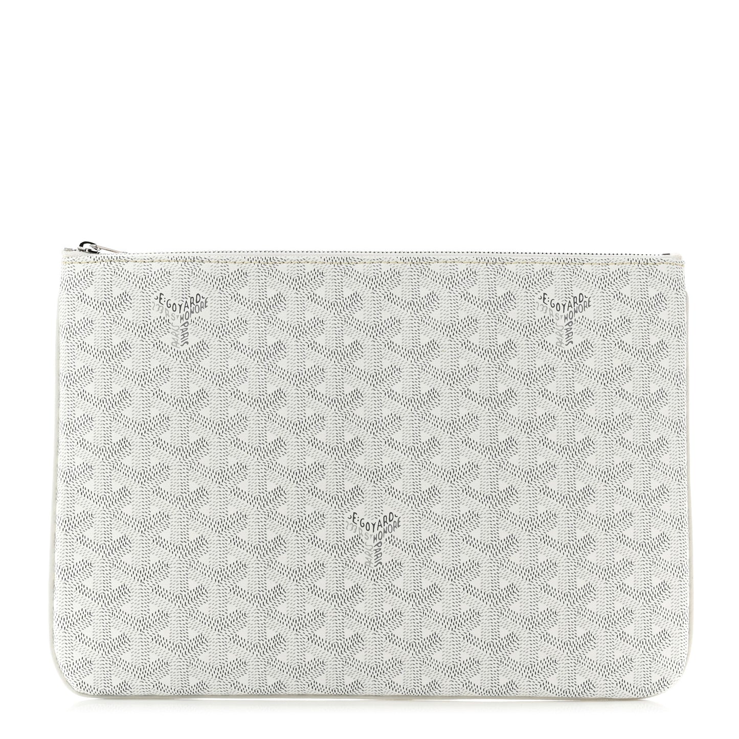 Goyardine Senat Pochette MM White