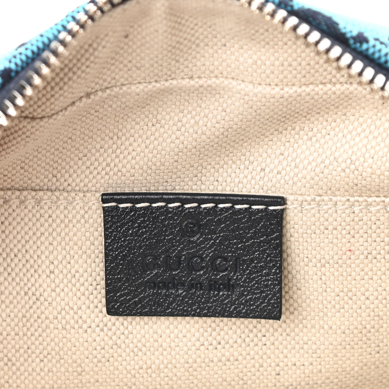 Gucci Monogram Multicolor Matelasse Diagonal Small GG Marmont Chain Shoulder Bag Light Blue 6 of 8