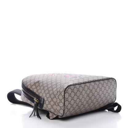 Gucci GG Supreme Monogram Kingsnake Dome Backpack 4 of 9