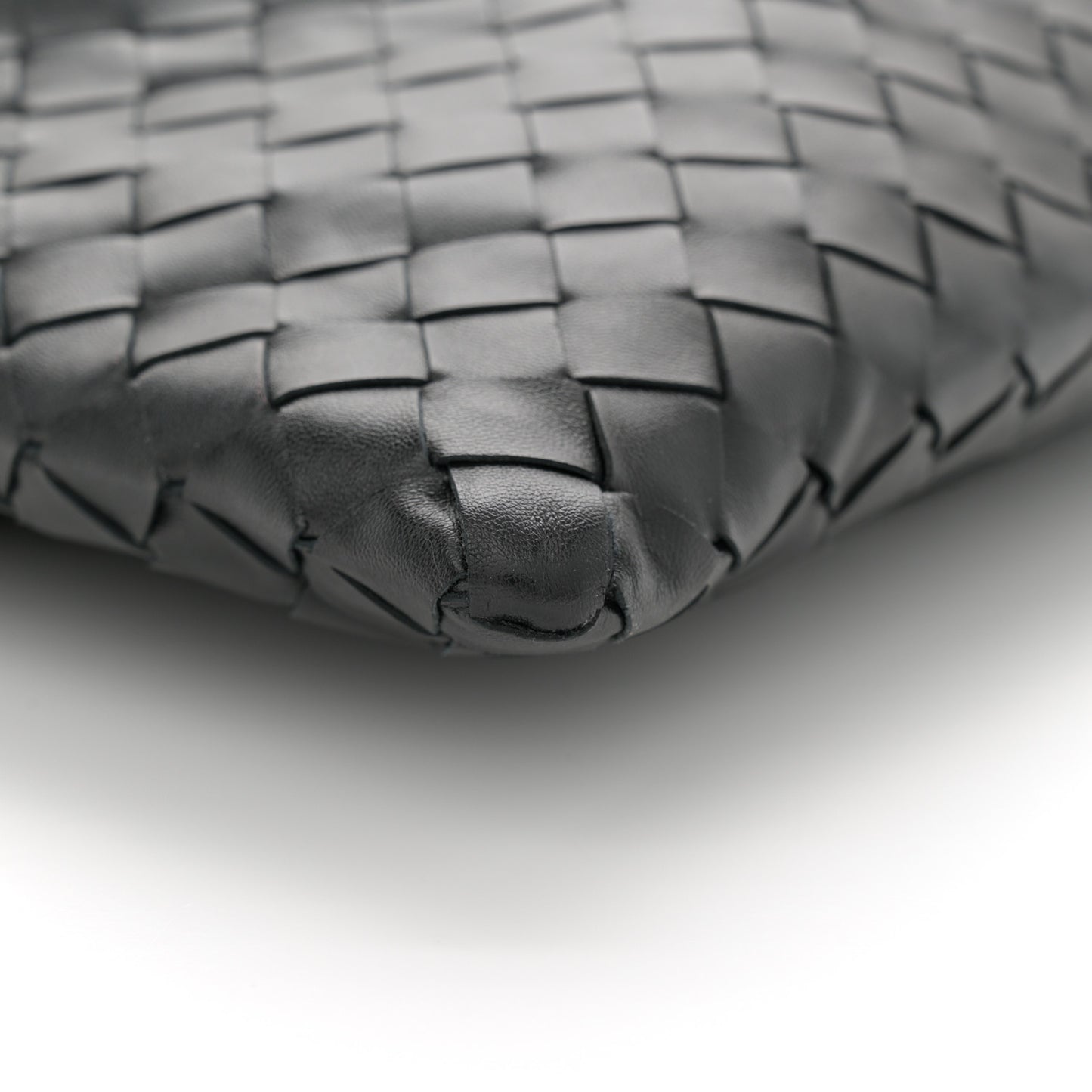 Calfskin Intrecciato Small Black