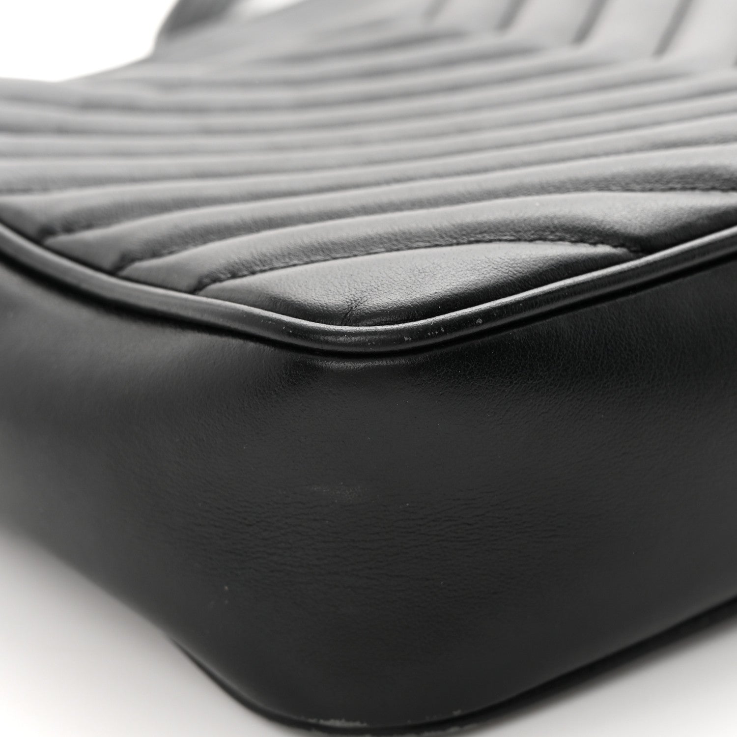 Saint Laurent Calfskin Matelasse Monogram Lou Camera Bag Black 11 of 18