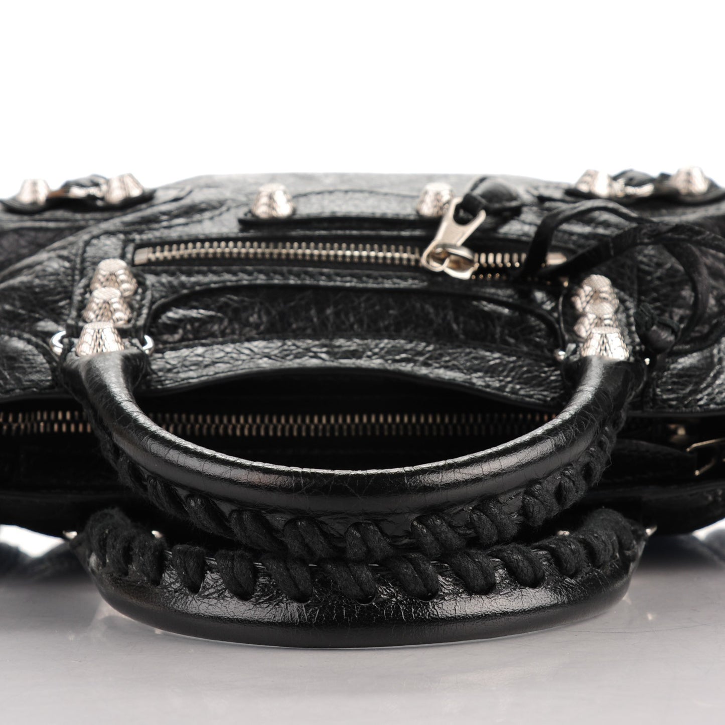 Agneau Giant 12 Silver Hardware Mini City Black