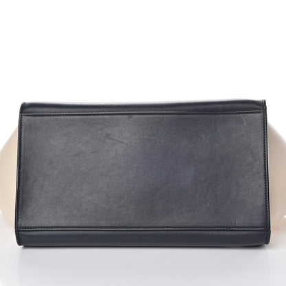 Celine Bullhide Calfskin Small Tri-Color Trapeze Fluo Orange 7 of 12