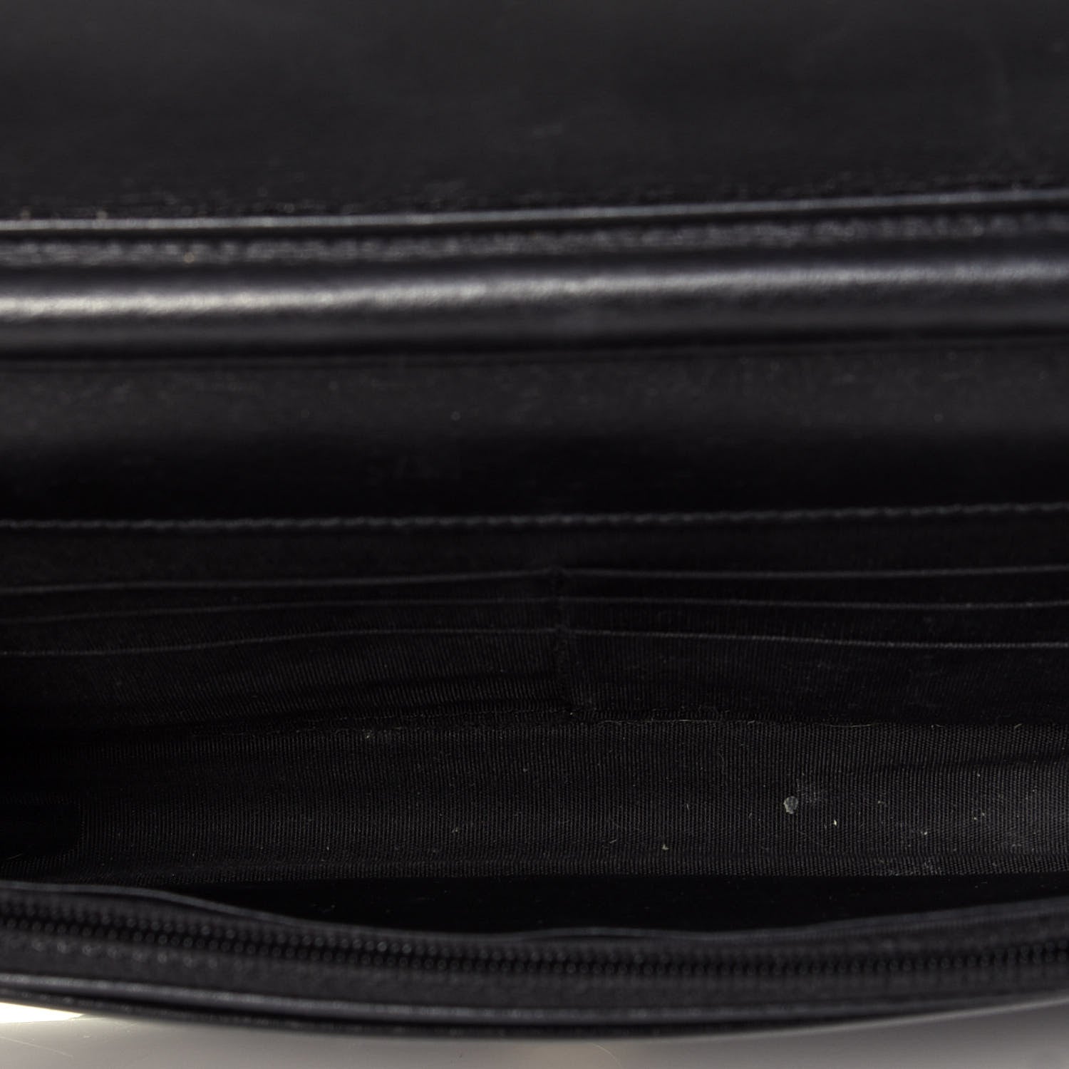 Chanel Caviar Quilted Boy Wallet On Chain WOC Black 5 of 9
