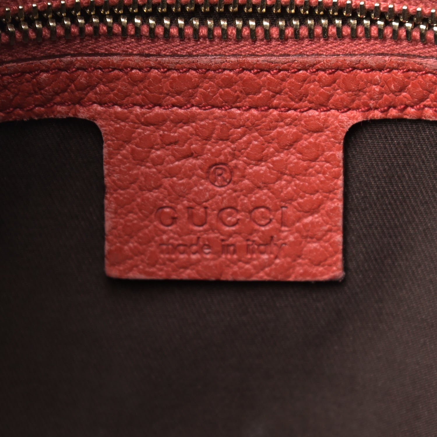 Gucci Calfskin Bamboo Top Handle Bag Coral 6 of 17