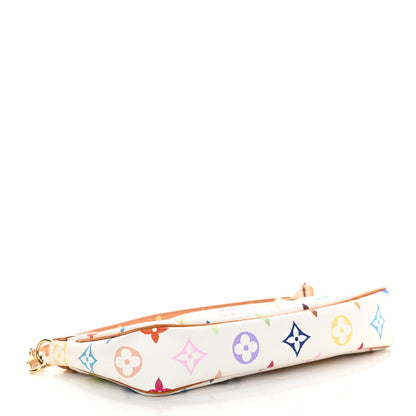 Louis Vuitton Monogram Multicolor Pochette Accessories White 4 of 14