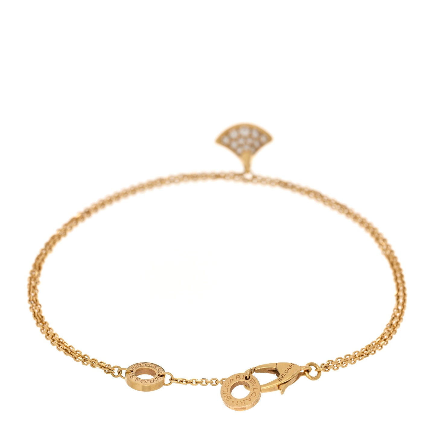 18K Yellow Gold Diamond Divas' Dream Bracelet SM