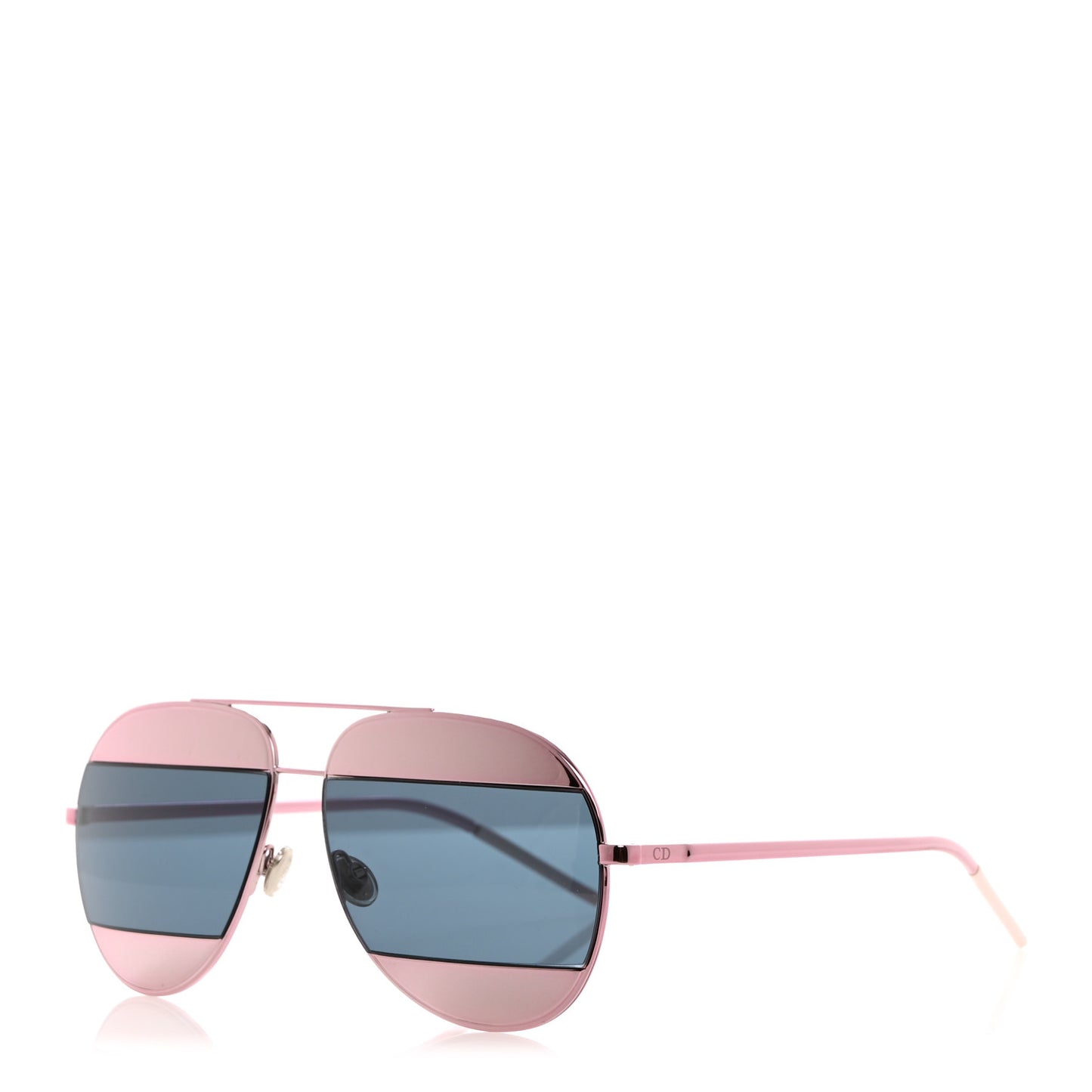 Metal Split 1 Aviator Sunglasses Purple