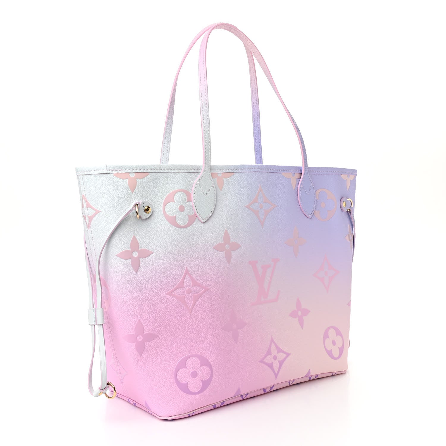 Louis Vuitton Monogram Giant Spring In The City Neverfull MM Sunrise Pastel 3 of 9