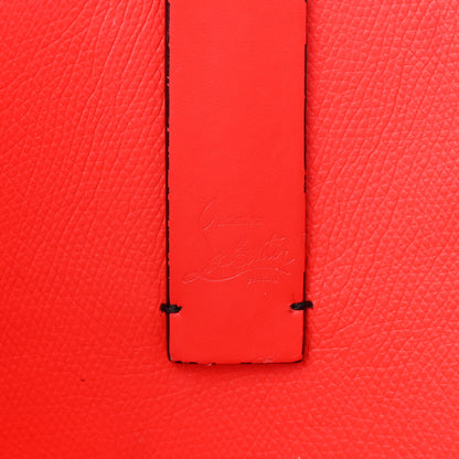 Christian Louboutin Patent Calfskin Small Oh Xtian Cabata Tote Red 6 of 21