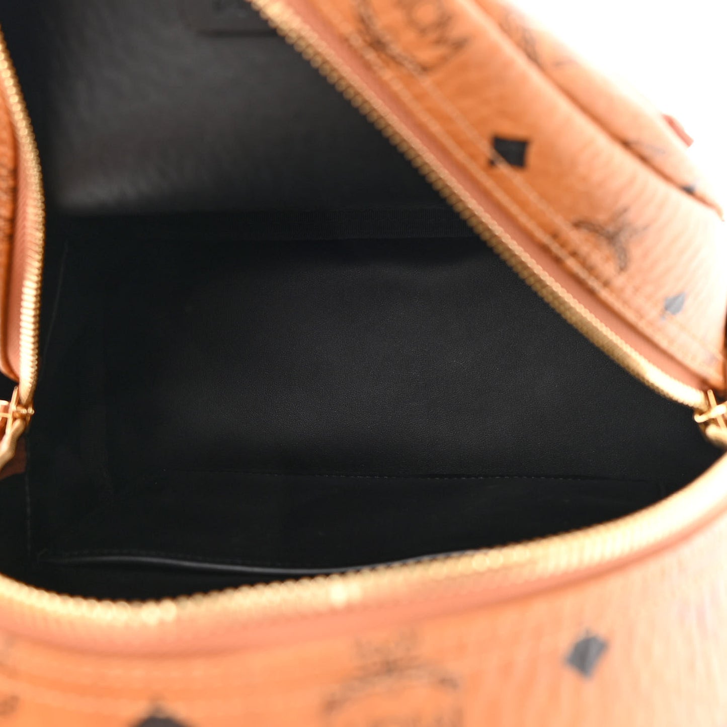 Visetos Small Side Stud Stark Backpack Cognac