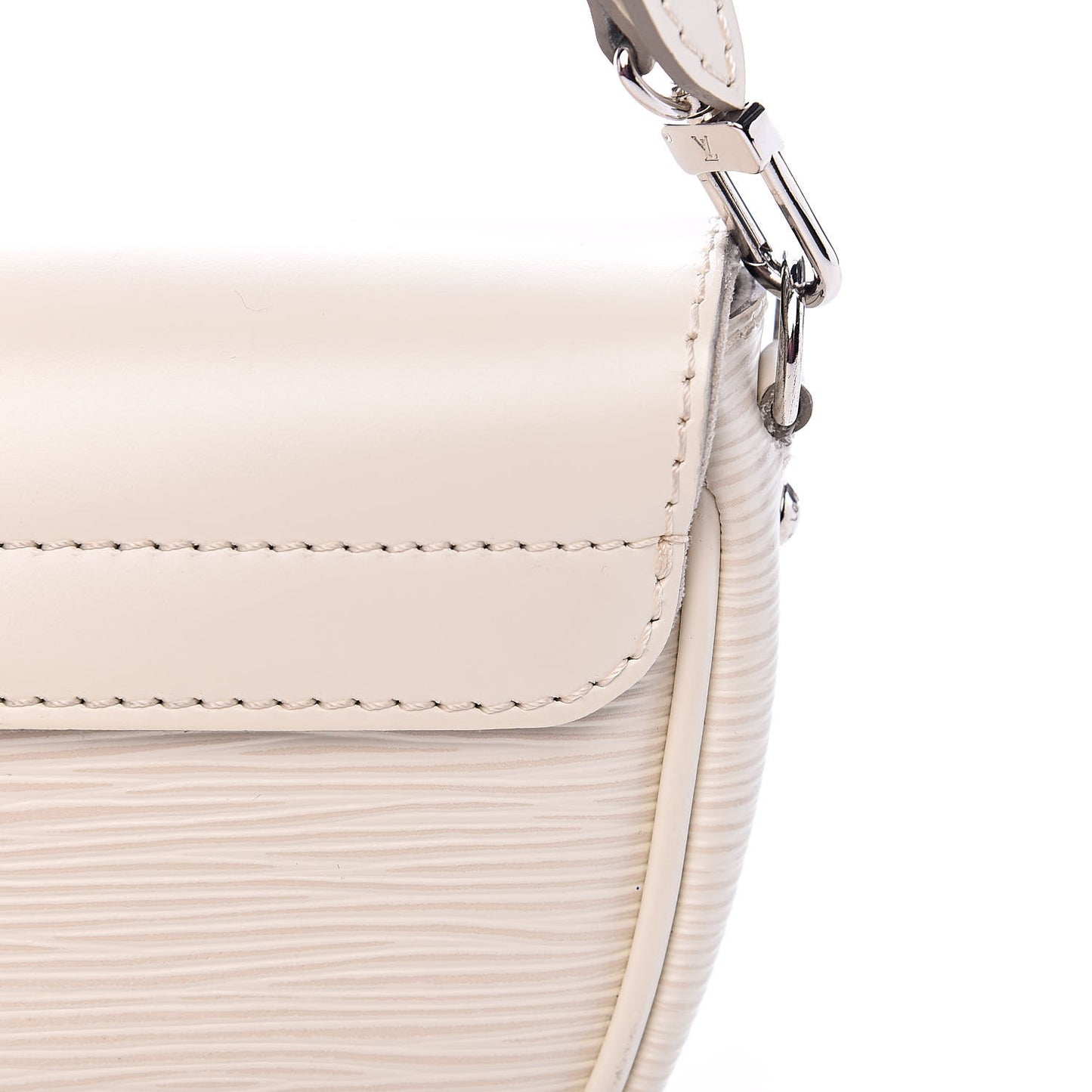 Epi Montaigne Clutch Ivory