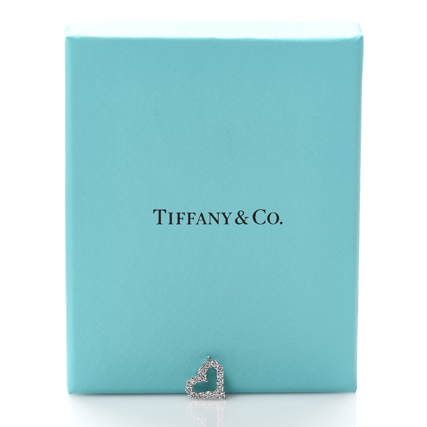 Platinum Diamond Mini Heart Charm