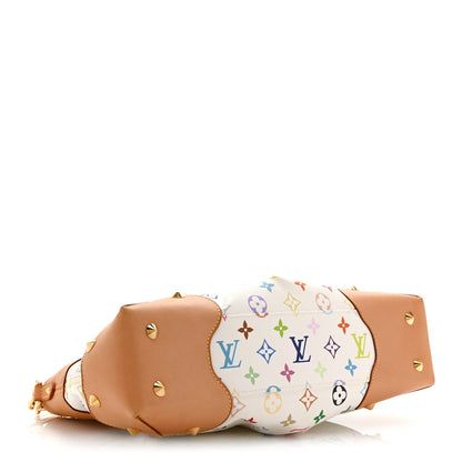Louis Vuitton Monogram Multicolor Judy MM White 4 of 10