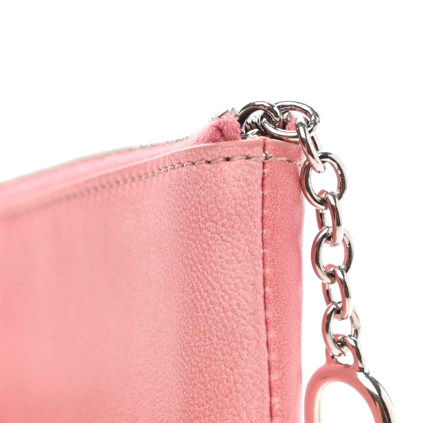 Lambskin Solo Coin Card Case Cloudy
