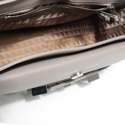 Proenza Schouler Smooth Leather PS11 Classic Shoulder Bag Mushroom 6 of 9