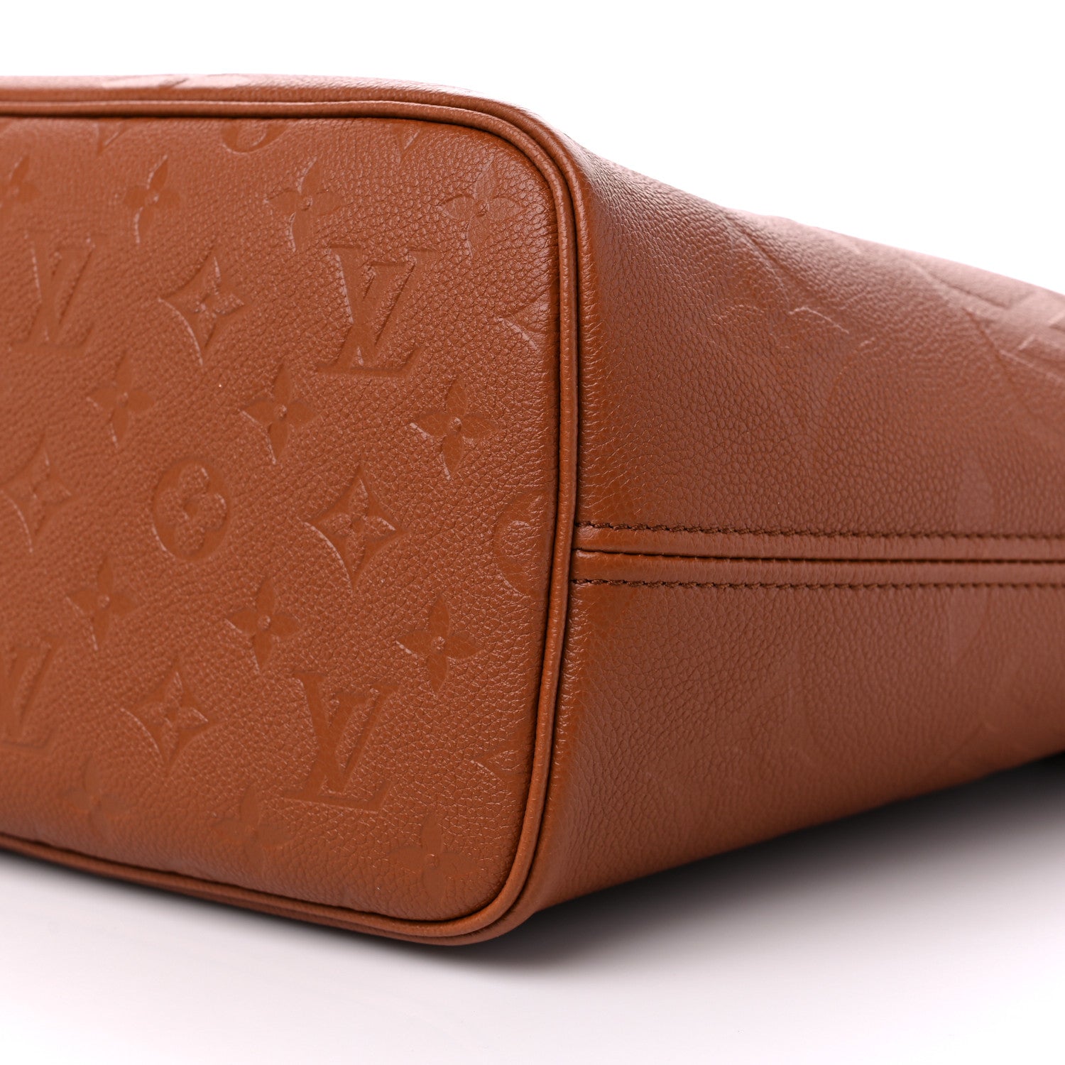Louis Vuitton Empreinte Monogram Giant Neverfull MM Cognac 9 of 9