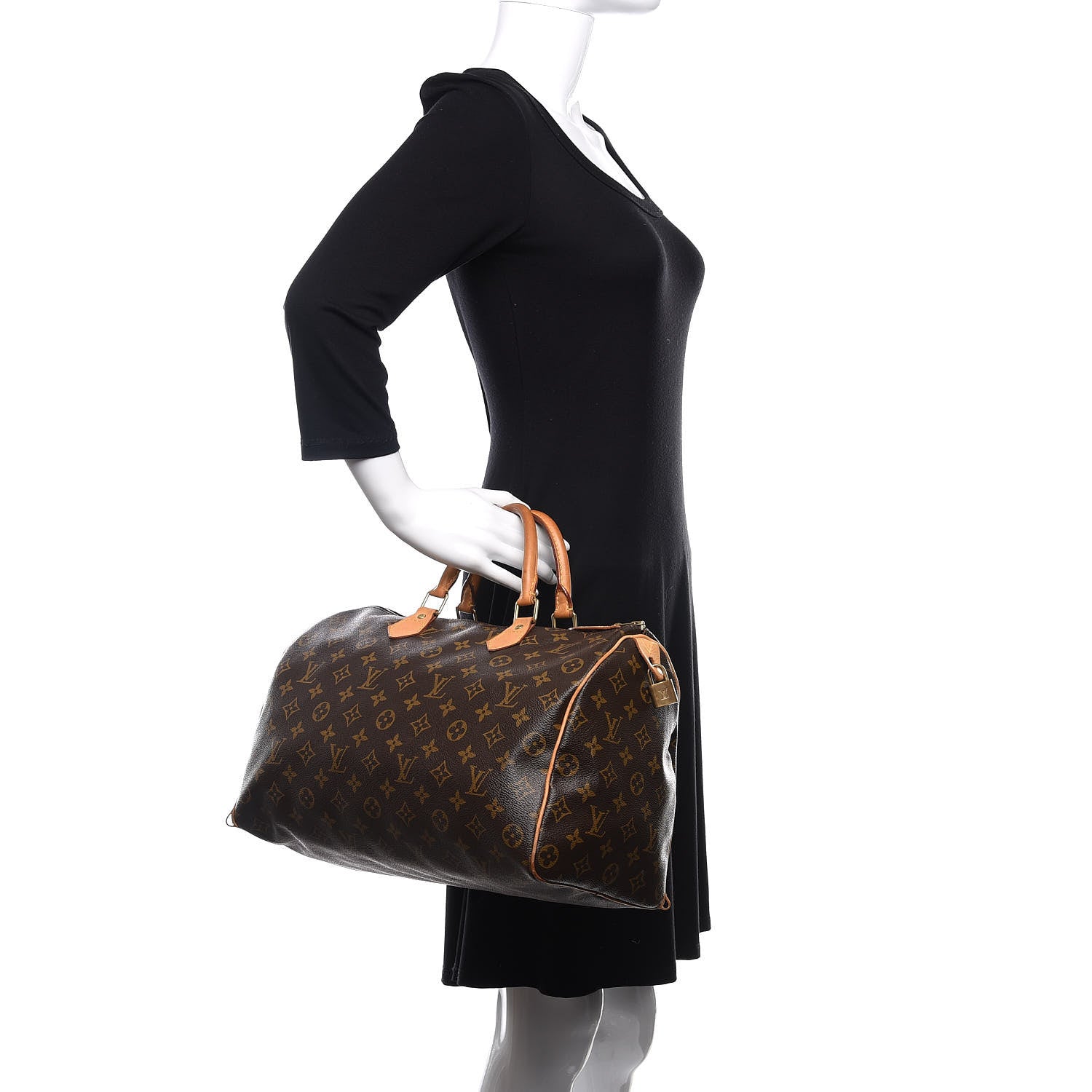 Louis Vuitton Monogram Speedy 35 2 of 12