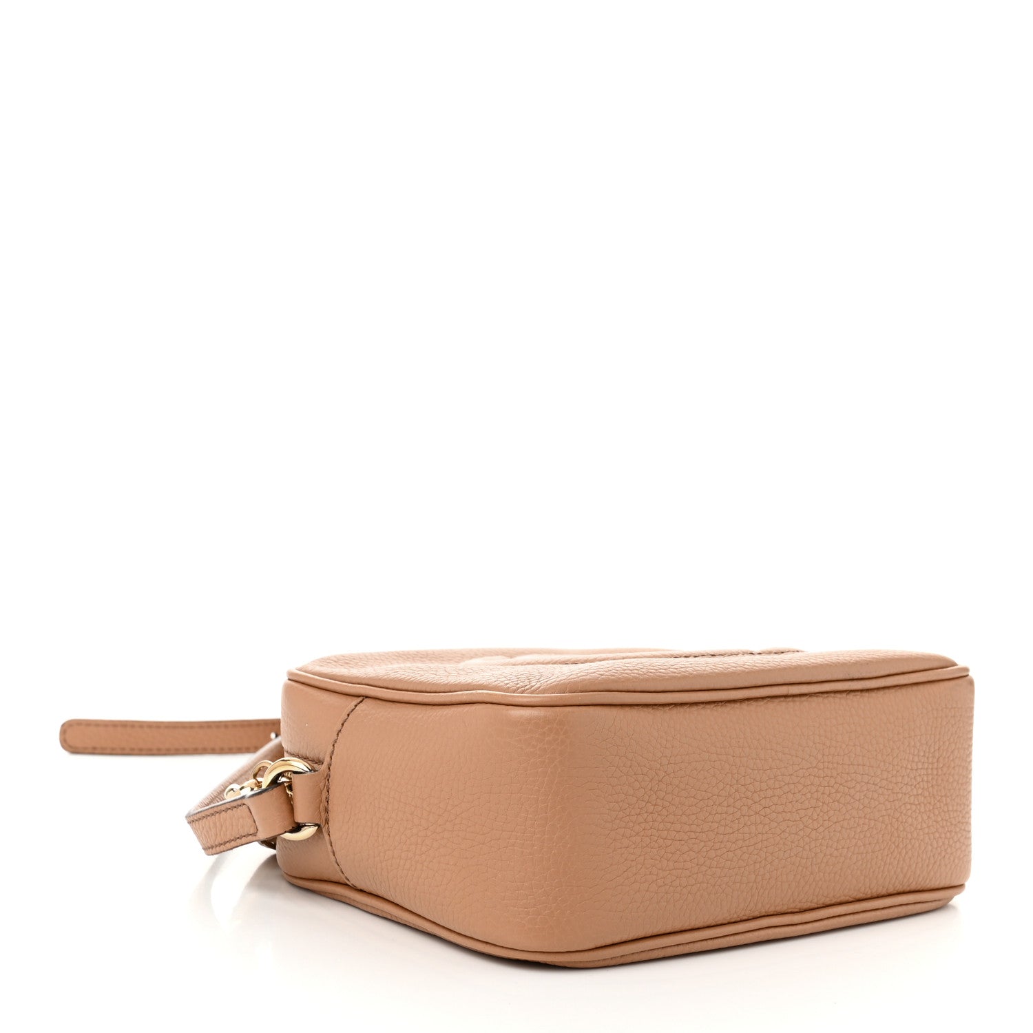 Gucci Pebbled Calfskin Small Soho Disco Bag Camelia 4 of 10