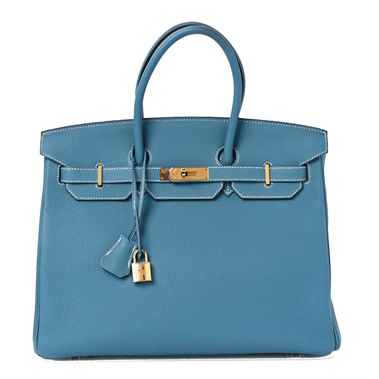 Togo BIRKIN 35 Blue Jean