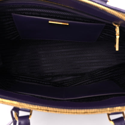 Prada Saffiano Lux Large Galleria Double Zip Tote Uva 8 of 16