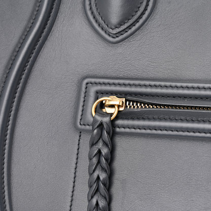 Celine Supple Calfskin Medium Phantom Luggage Navy Blue 10 of 12