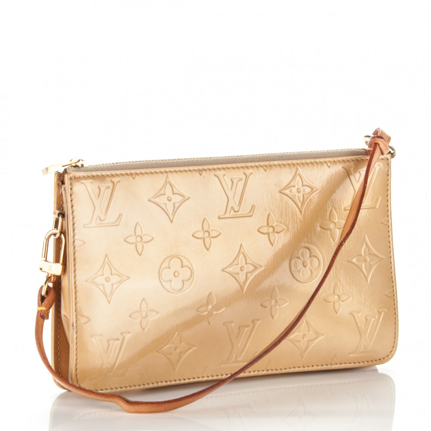Vernis Lexington Pochette Beige