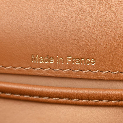 Delvaux Calfskin Mini Tempete Satchel Camel 7 of 10