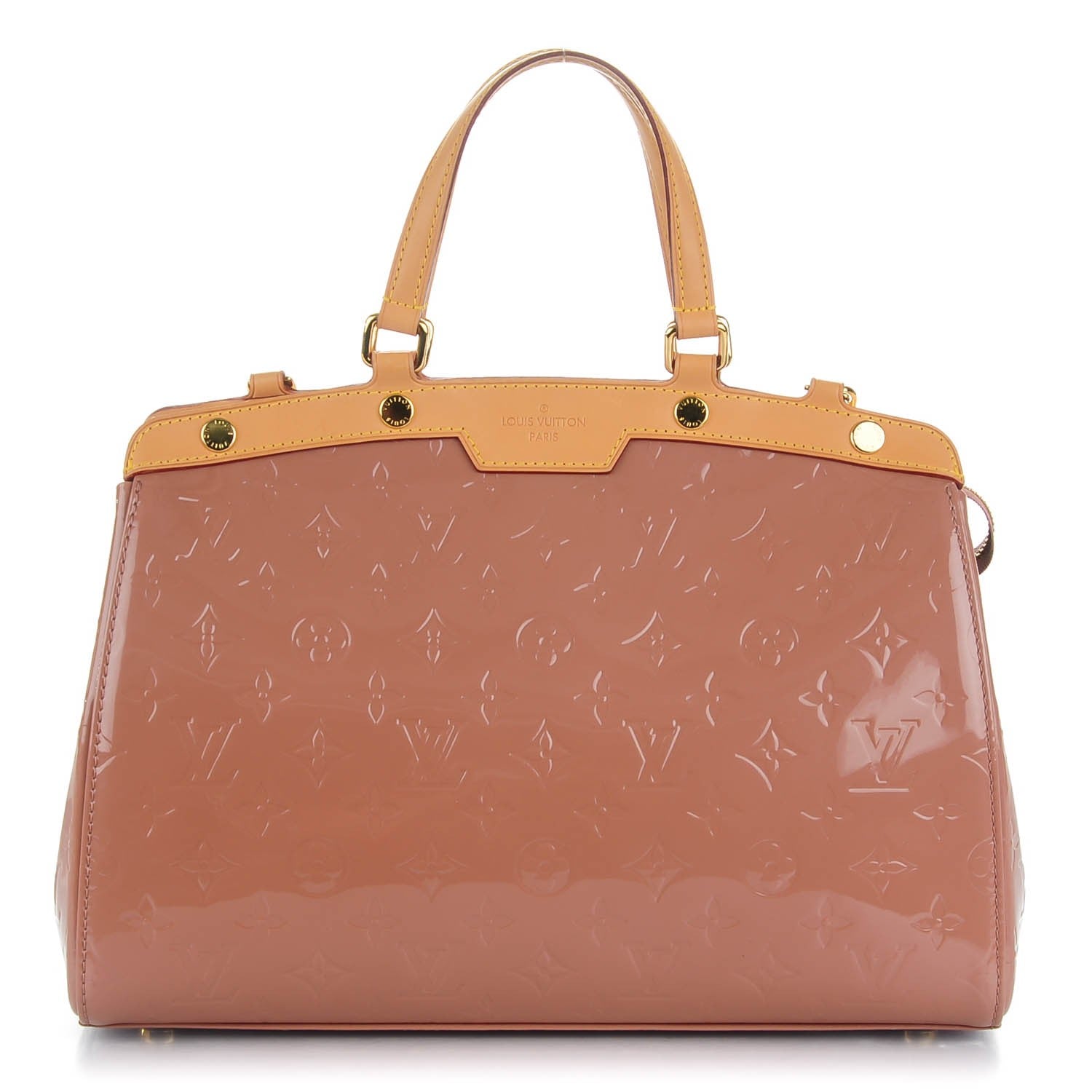 Louis Vuitton Vernis Brea MM Rose Velours 1 of 7