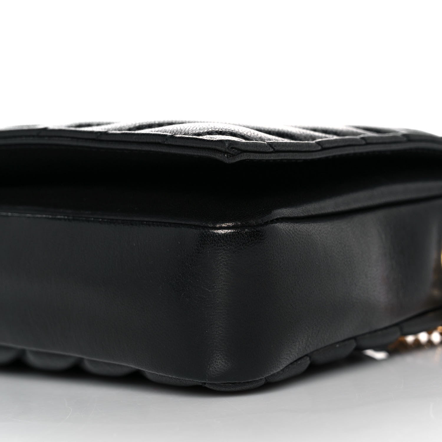 Saint Laurent Lambskin Matelasse Monogram Kate 99 Black 9 of 9