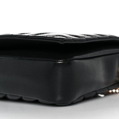 Saint Laurent Lambskin Matelasse Monogram Kate 99 Black 9 of 9