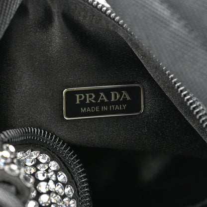 Prada Satin Crystal Mini Re-Edition 2000 Bag Cristal 6 of 10