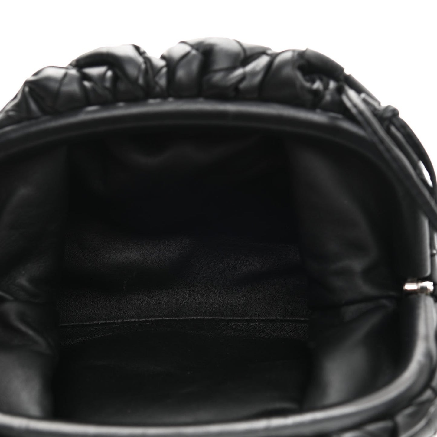 Nappa Intrecciato The Mini Pouch Black