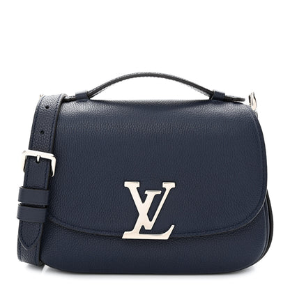 Louis Vuitton Grained Calfskin Vivienne NM Blue Marine 1 of 12