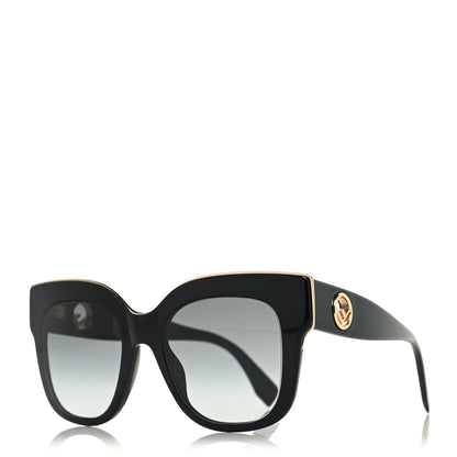 Fendi Acetate F is Fendi Cat Eye Sunglasses FF 0359/G/S Black 1 of 7