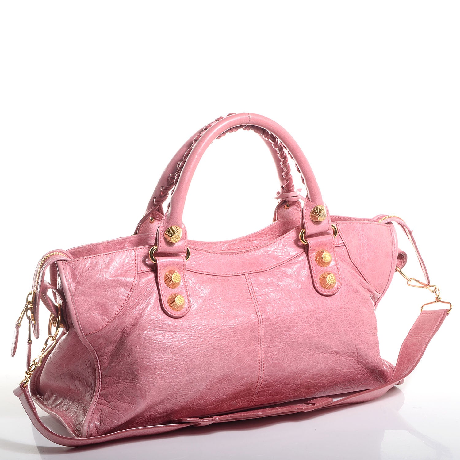 Balenciaga Agneau Giant 21 Gold Hardware Part Time Bubblegum 3 of 12