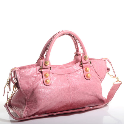 Balenciaga Agneau Giant 21 Gold Hardware Part Time Bubblegum 3 of 12