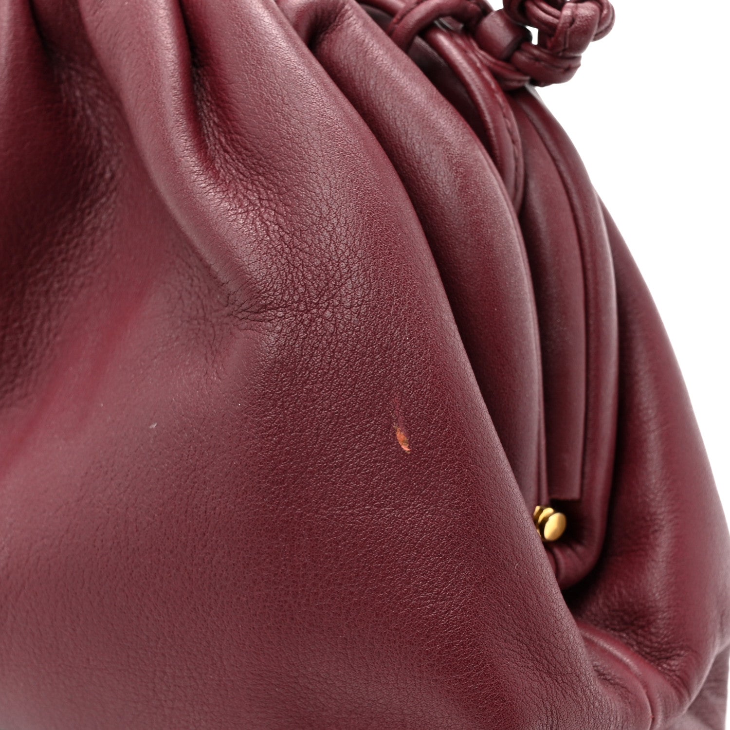 Bottega Veneta Butter Calfskin The Mini Pouch Bordeaux 13 of 13