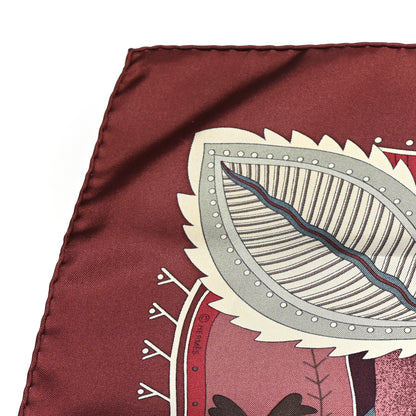 Hermes Silk La Vie Du Grand Nord Scarf 90 4 of 5