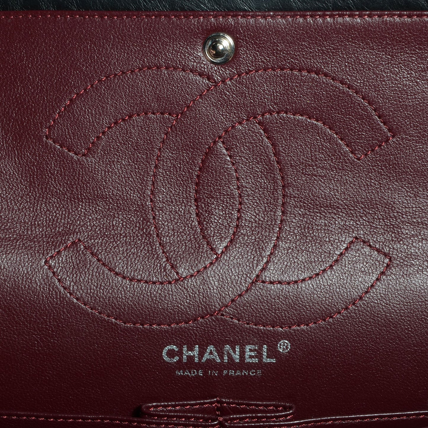 Aged Calfskin Quilted 2.55 Reissue 226 Flap Black