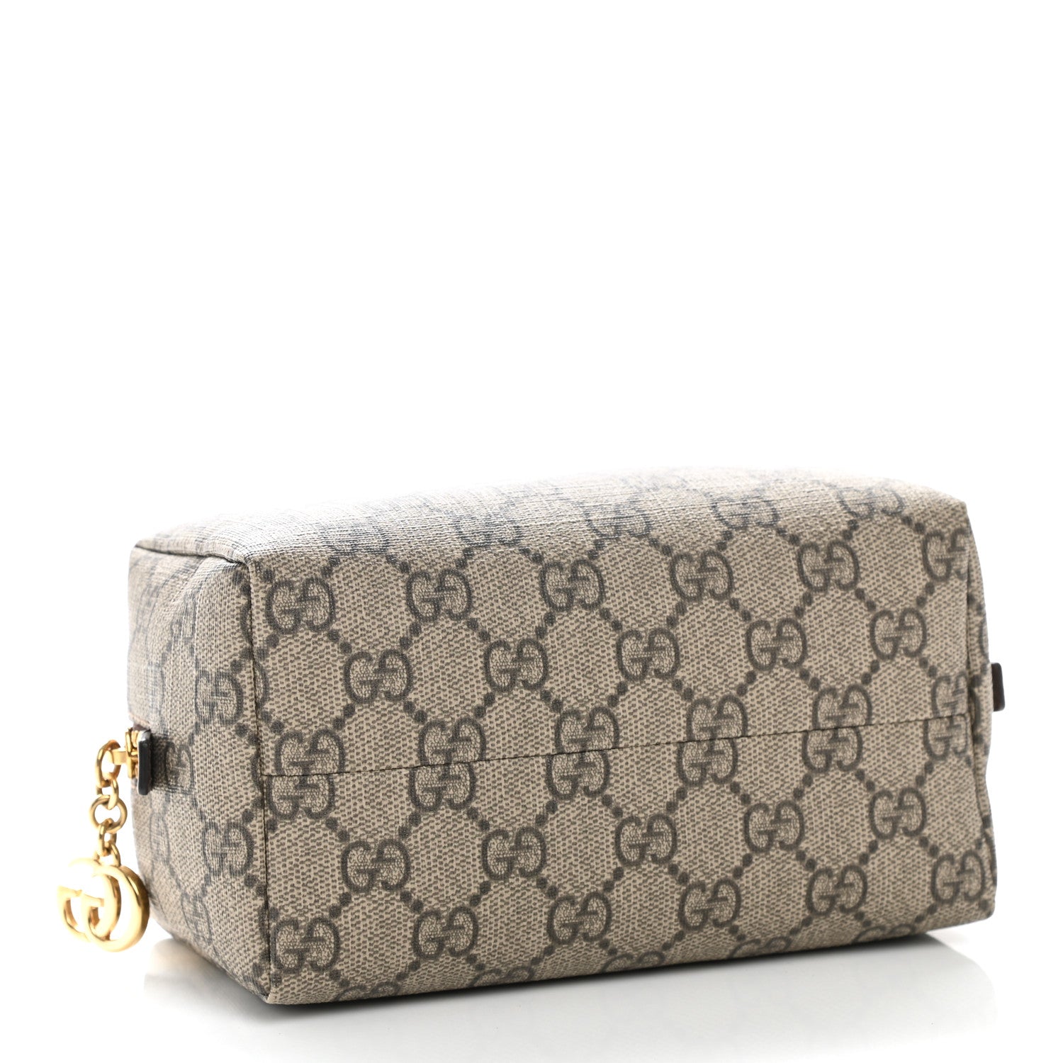 Gucci Soft GG Supreme Monogram Calfskin Medium Ophidia Cosmetic Case Beige Ebony New Acero 4 of 7