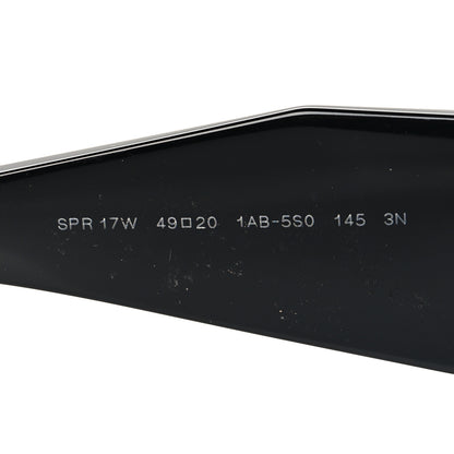 Prada Acetate Symbole Sunglasses SPR 17W Black 6 of 7
