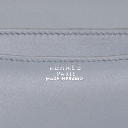 Hermes Box Leather Mini Constance Gris Pale 6 of 8
