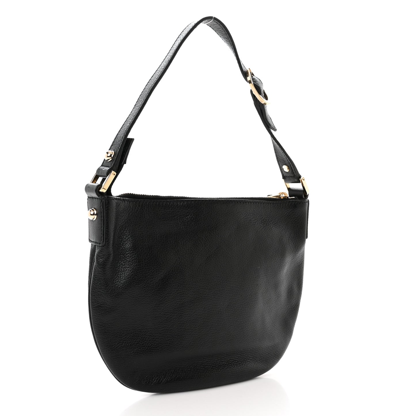 Calfskin Small Blondie Hobo Black