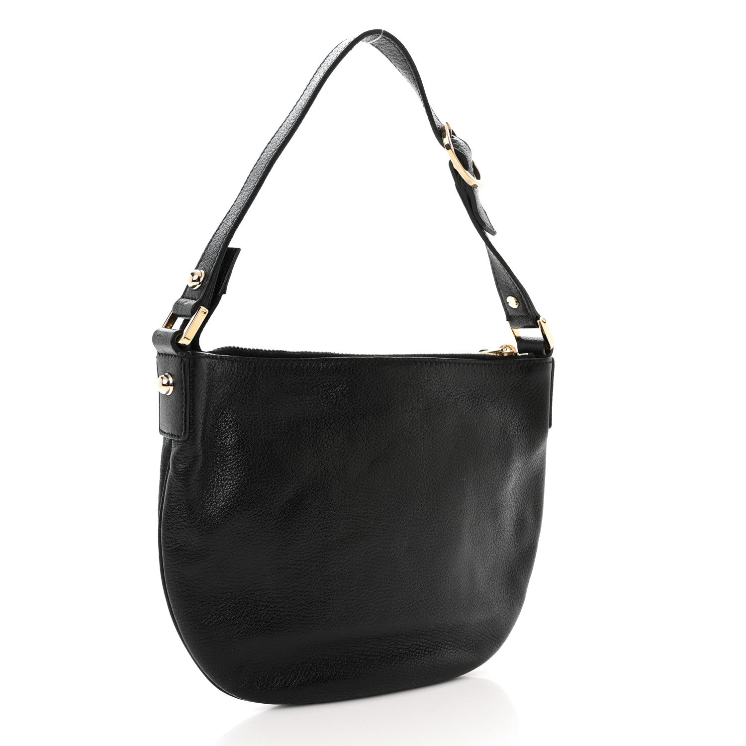 Gucci Calfskin Small Blondie Hobo Black 3 of 14