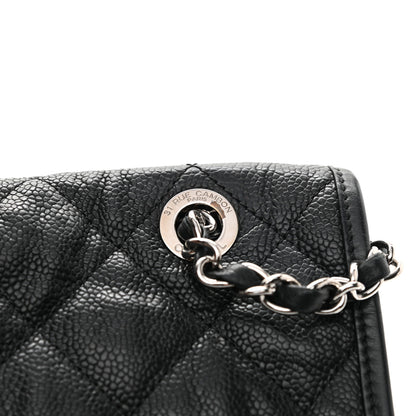 Chanel Caviar Quilted Large French Riviera Flap Black 12 of 12