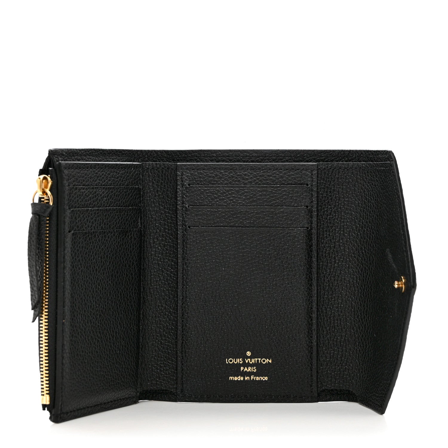 Louis Vuitton Empreinte Victorine Wallet Black 4 of 7