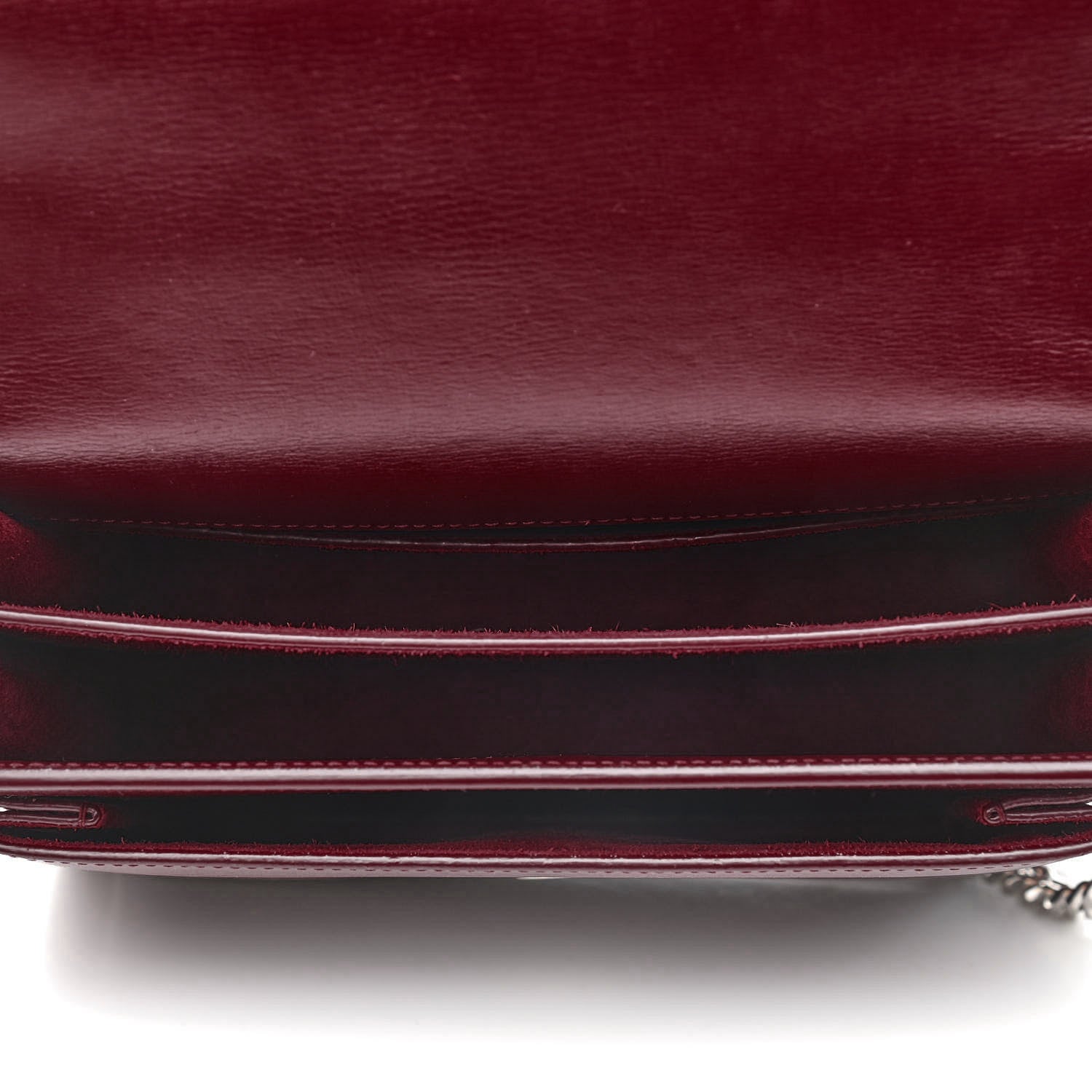 Saint Laurent Calfskin Medium Monogram Sunset Pallisandre 5 of 9