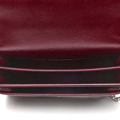 Saint Laurent Calfskin Medium Monogram Sunset Pallisandre 5 of 9