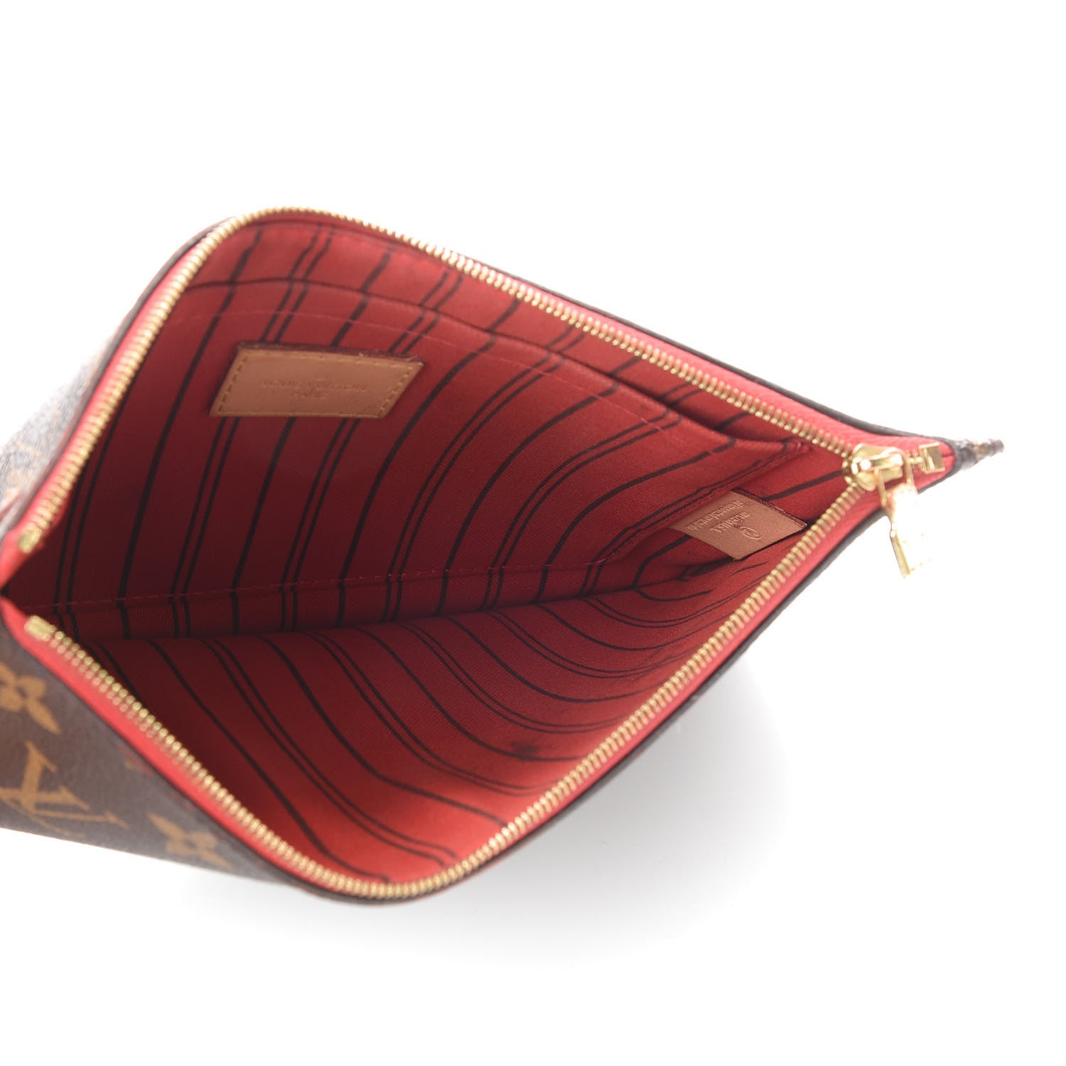Louis Vuitton Monogram Neverfull MM GM Pochette Cherry 5 of 8